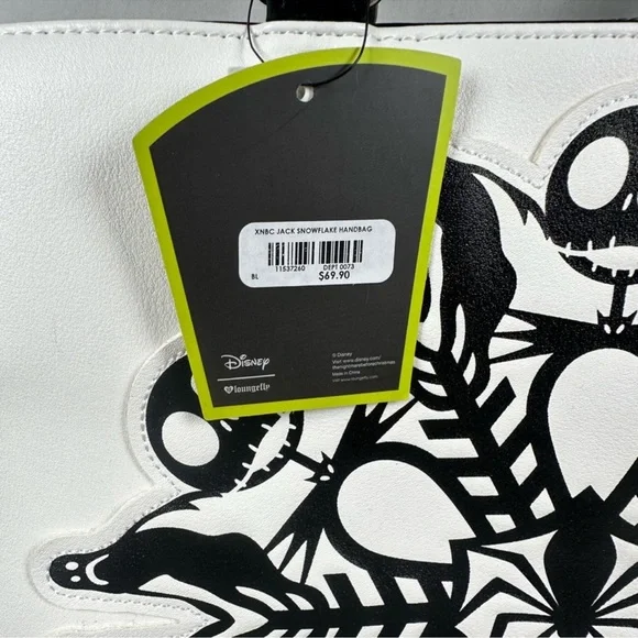 Loungefly Disney The Nightmare Before Christmas Heart Logo Set - Picture 4 of 10